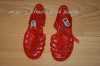 Červeno-oranžové boty do vody - vel. 26, stélka 16,8 cm