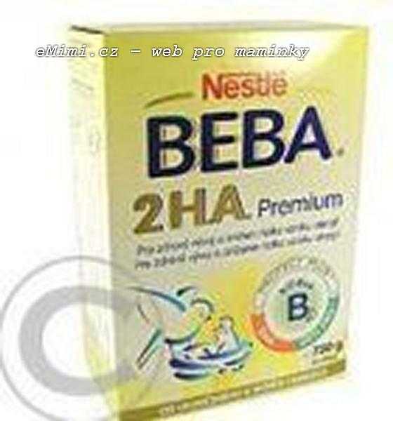 BEBA 2 H.A. Premium (750 g), nenačaté balení