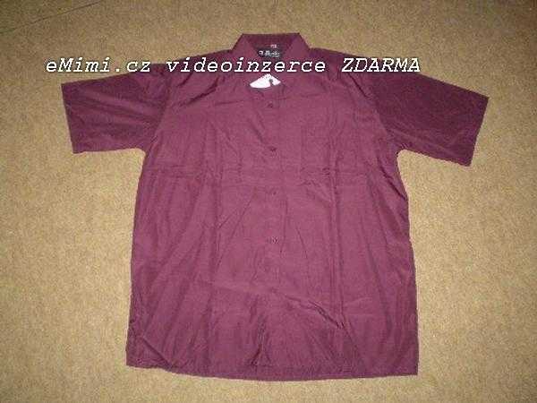 Pánská fialová košile