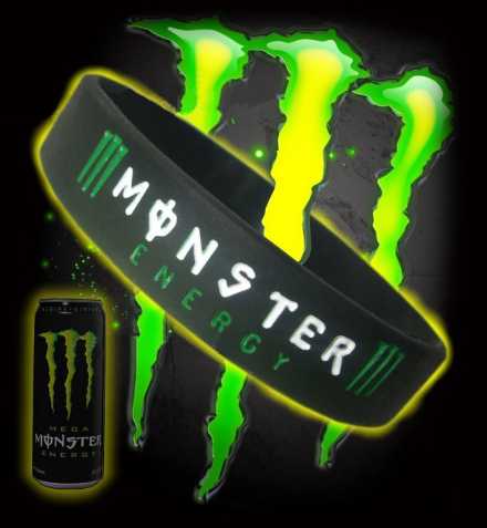 Silikonový náramek Monster Energy
