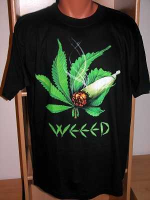 Tričko tráva Weed č. 4 - 